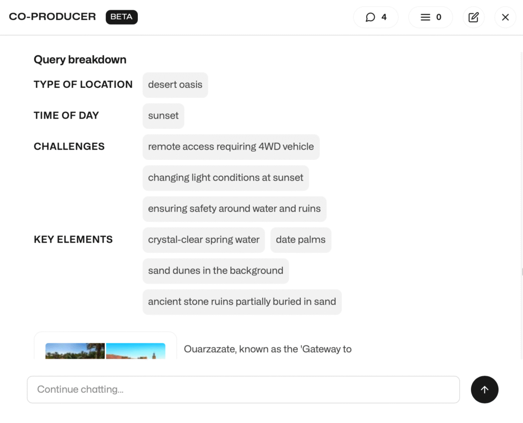 Massif CoProducer tutorial step 6 AI Breaks it down
